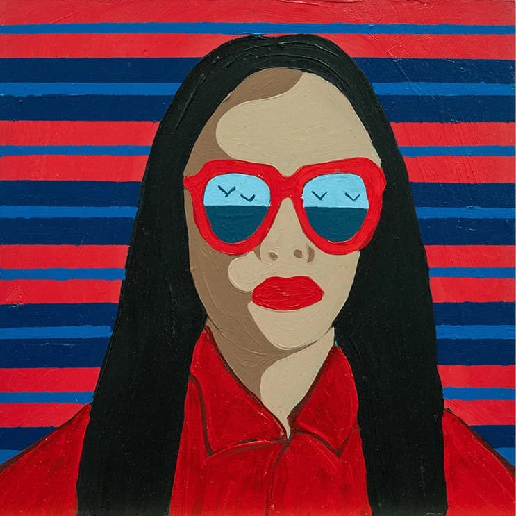 Art work of an african woman