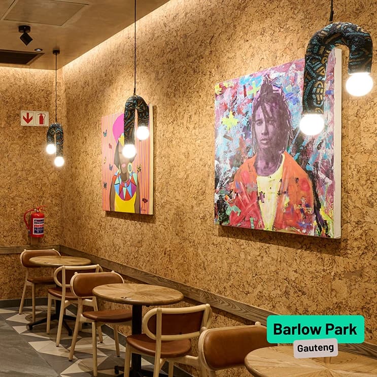 Art work at Barlow park