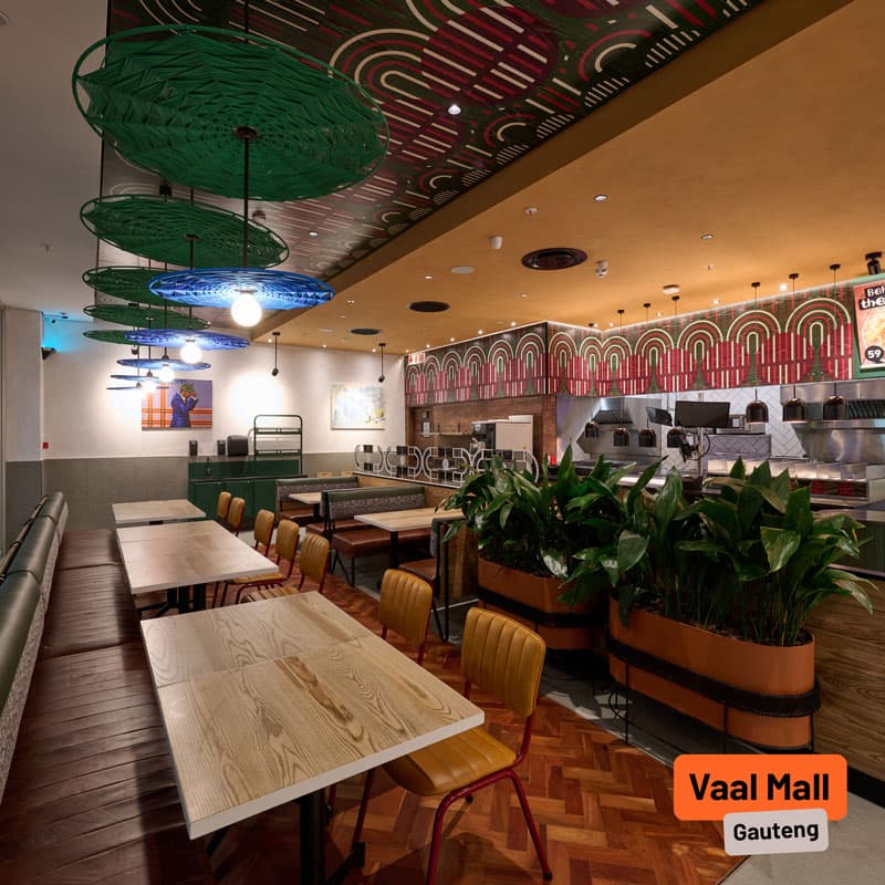 Nando's Vaal mall dining area