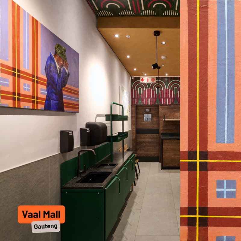 Nando's Vaal mall wash area