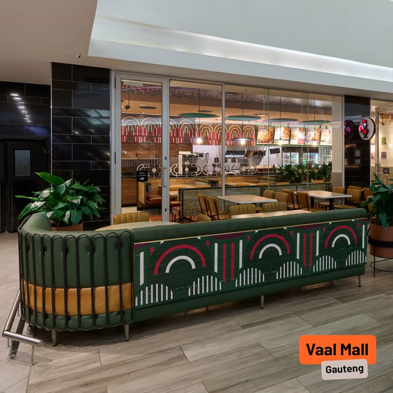 outside shot of Nando's Vaal mall