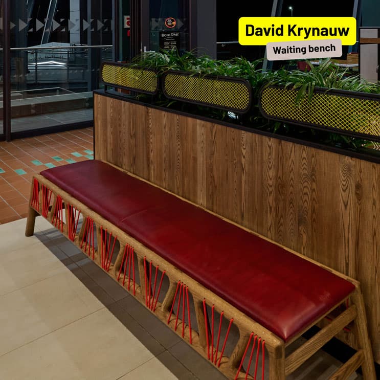 waiting bench by David krynauw