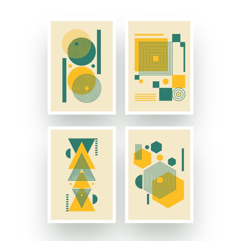 Image of art made of lines