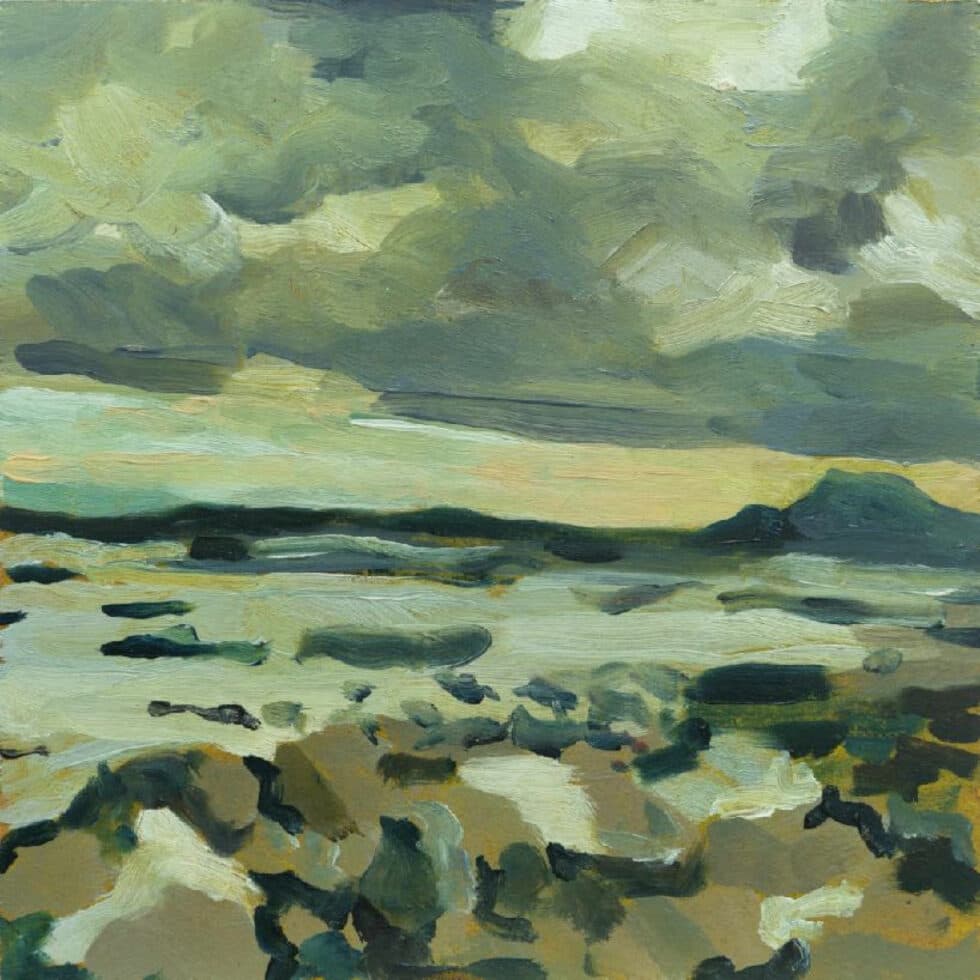 Rentia Retief's art work of the ocean