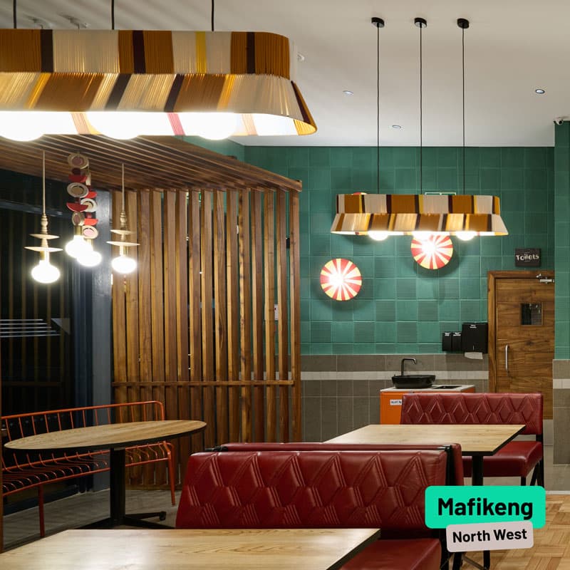 Inside Nando's Mafikeng Drive-Thru