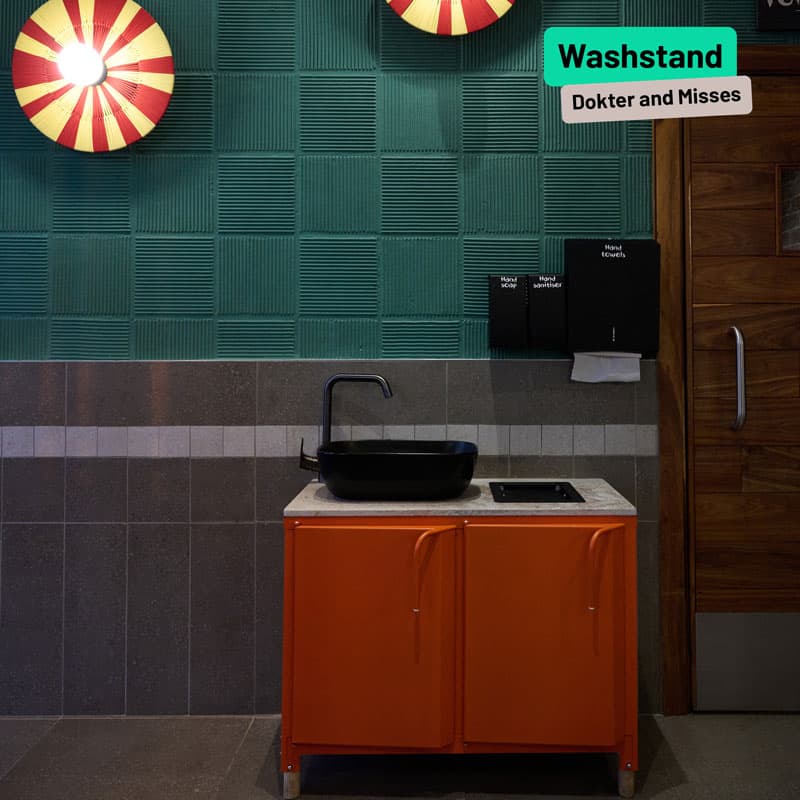 Nando's Mafikeng Drive-Thru washstand by Dokter and Misses